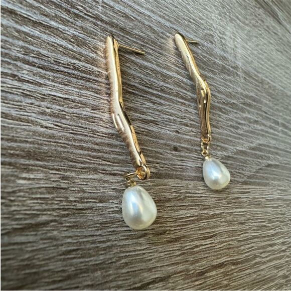 Bohemian drop earrings N374 - Picture 4 of 5